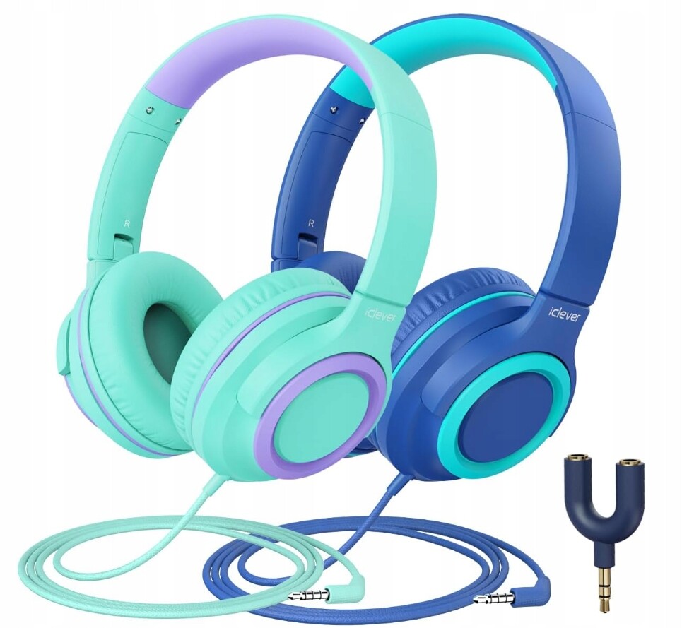 Iclever Sluchátka Do Uší Pro Děti, Drátová, HS22