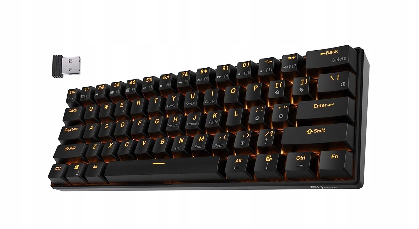 Rk Royal Kludge RK61 Mechanická herní klávesnice s 60 % podsvícením