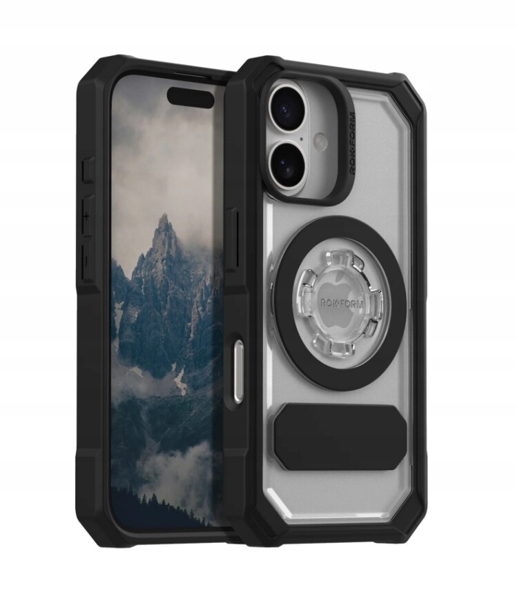 Pouzdro Pro Iphone 16 Rokform Crystal Průhledné Systém Twist Lock Case