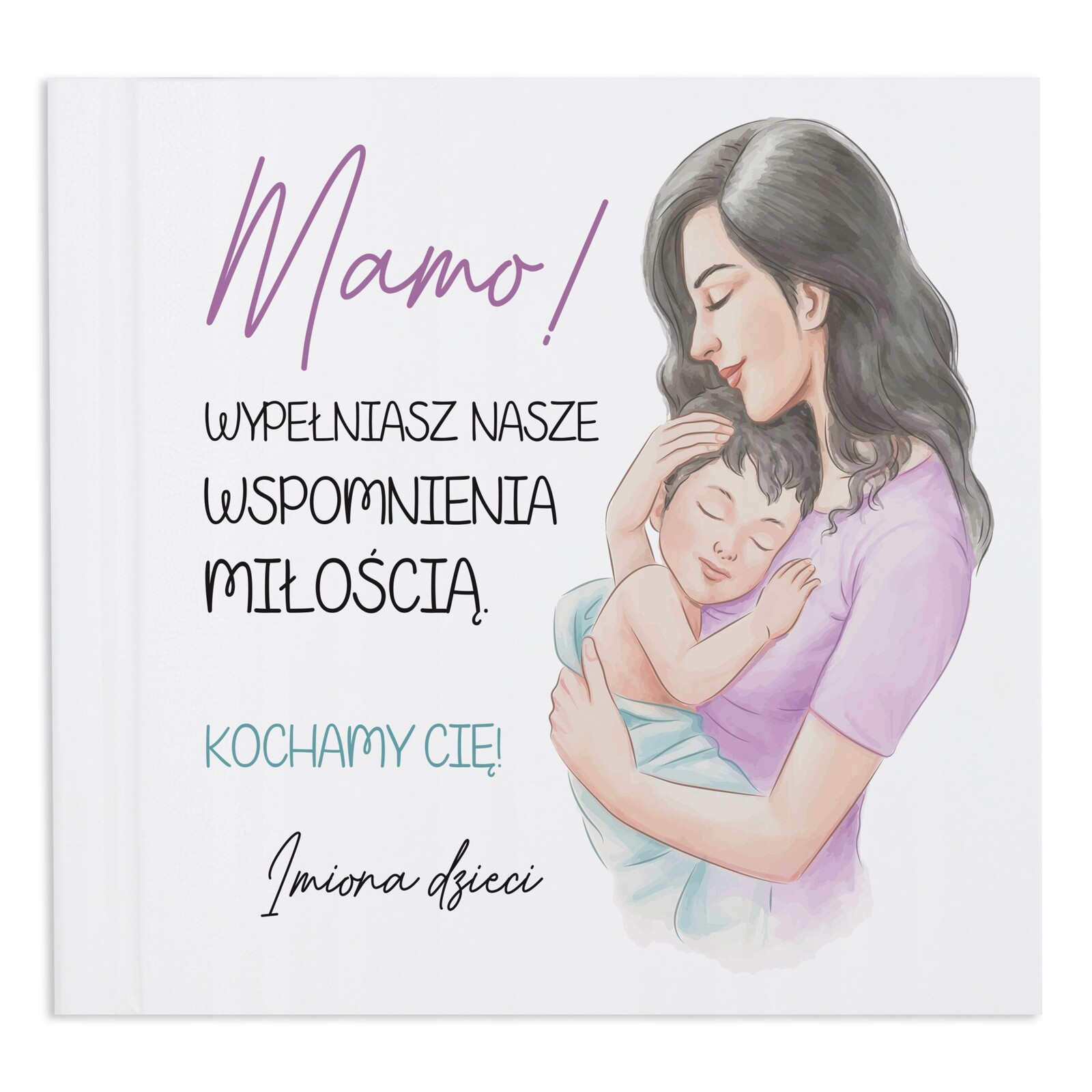 Bílý Album Dárek ke Dni matek Naplňujete Vzpomínky Láskou Jméno Vz