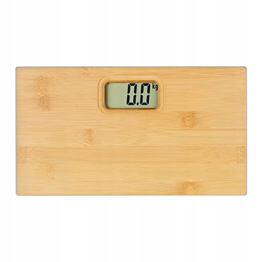 Koupelnová váha Relaxdays Bamboo Slim 180 kg AH6426