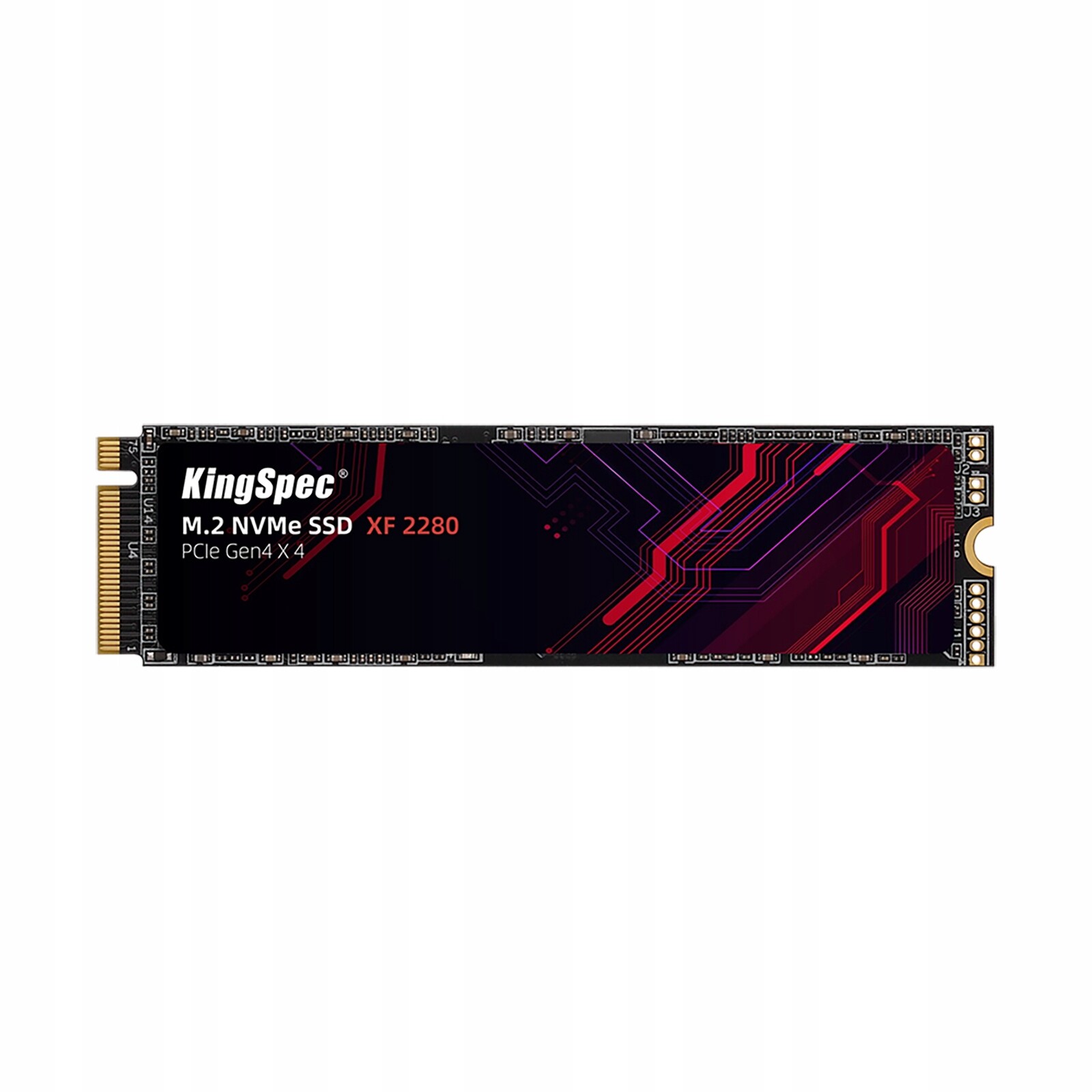 KingSpec Dysk Ssd 2TB M.2 NVMe PCIe 4.0 5100/4600 MB/s