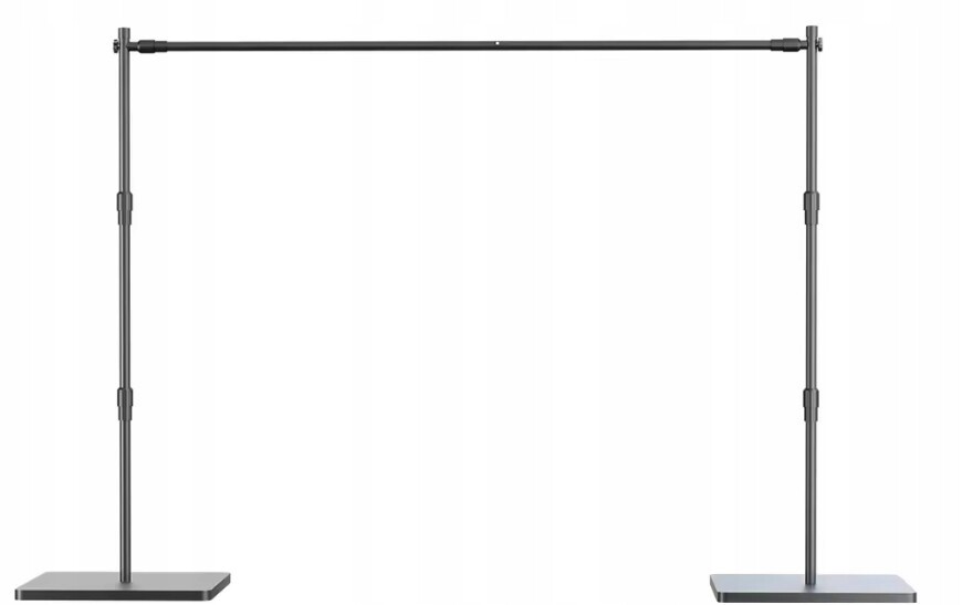 Stativ nosník stojan na pozadí stabilní univerzální sada 2,4 x 3 m