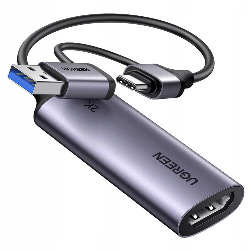 Karta pro zachycení videa Hdmi do Usb Ugreen CM629, 2K 30Hz