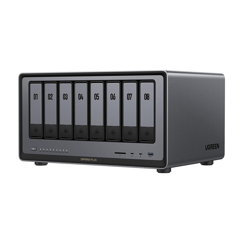 Ugreen Nas Dxp8800 Plus 8-diskový souborový server Intel I5-1235u 8GB Ddr5
