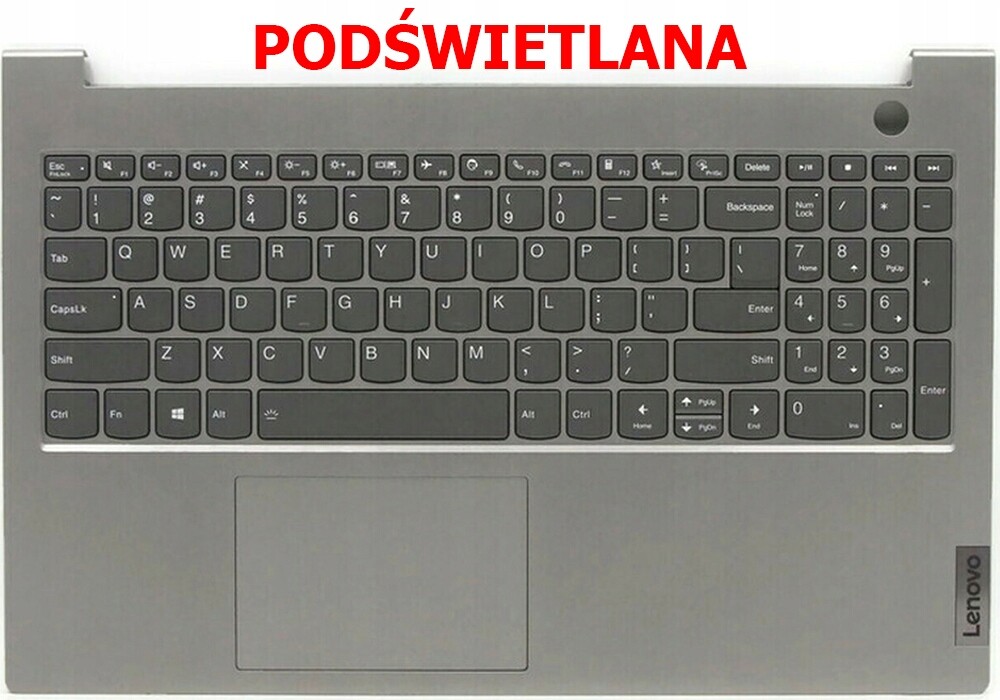 Nový Palmrest Klávesnice Pro Lenovo ThinkBook 15 G2 G3 G4 Podsvícená