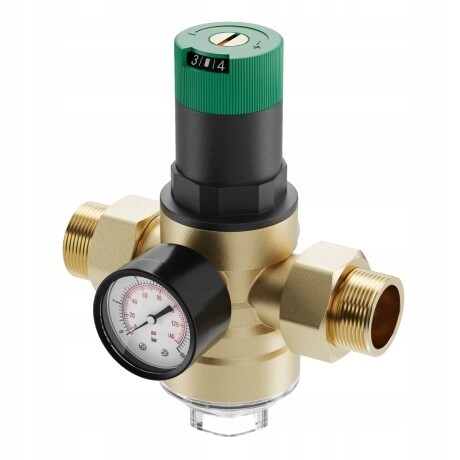 Reduktor Tlaku S Membránovým Filtrem Redust Pro Vodu S Manometrem