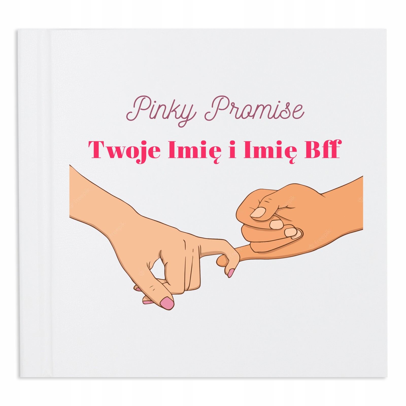 Album Fotografie jako Dárek Pinky Promise Jméno Vzory