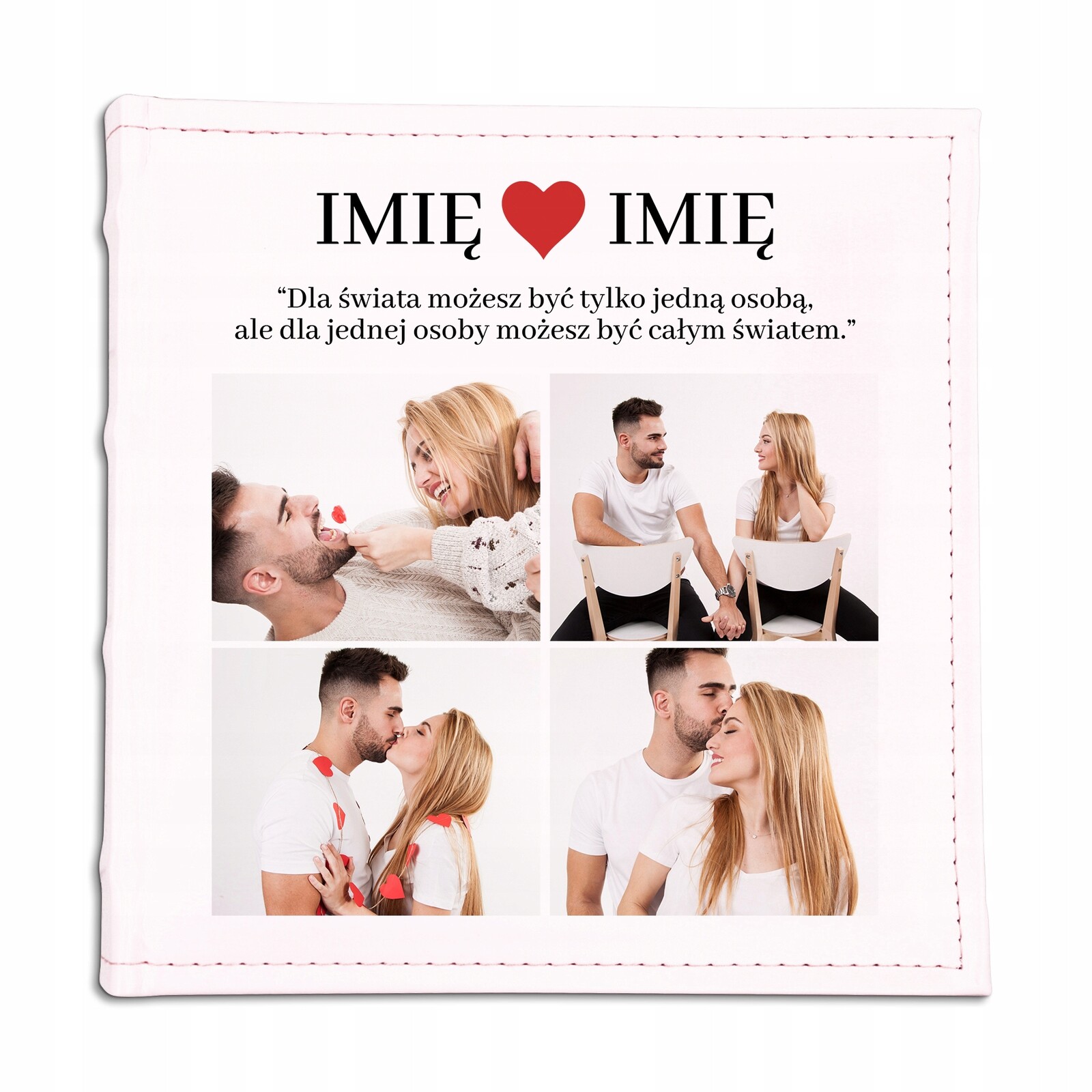 Album Na Fotografie Dárek Na Valentýna Můžete Být Celým Světem Jméno Fotografie