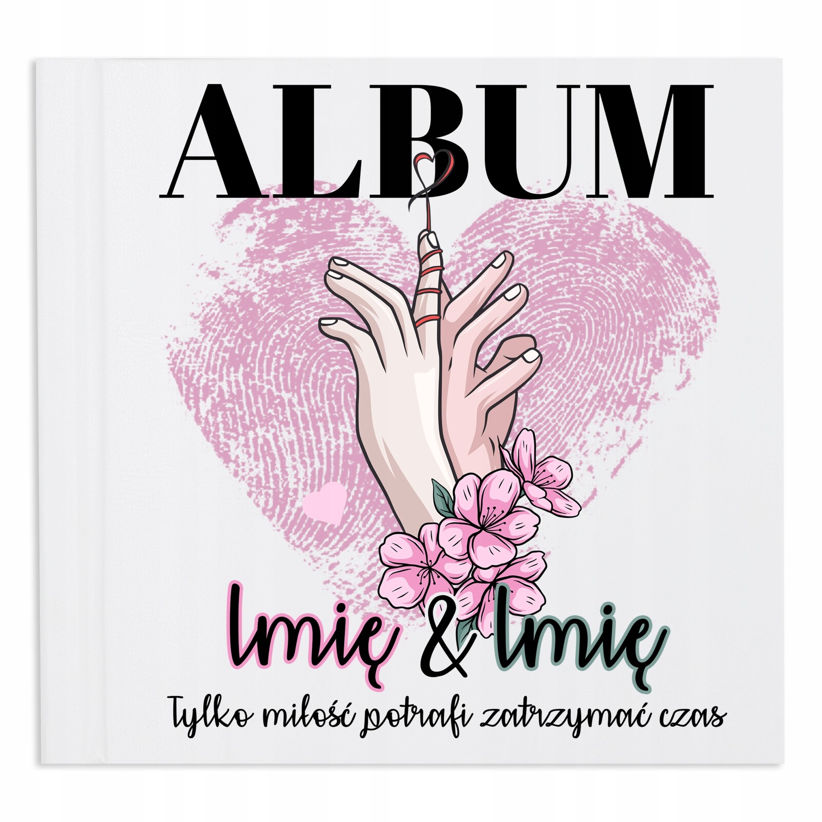 Album na fotografie Dárek k Valentýnu Jméno Vzory