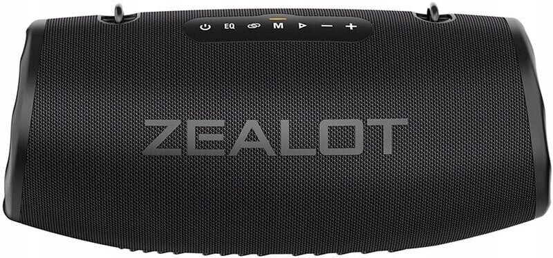 Výkonný reproduktor Zealot S87 Výkon 80 W Bluetooth 5.2 16000 mAh Zafoliovaný černý