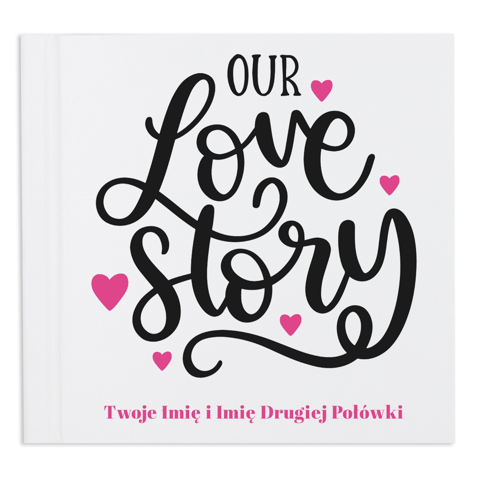 Album na fotografie jako Dárek Love Story Jméno Vzory