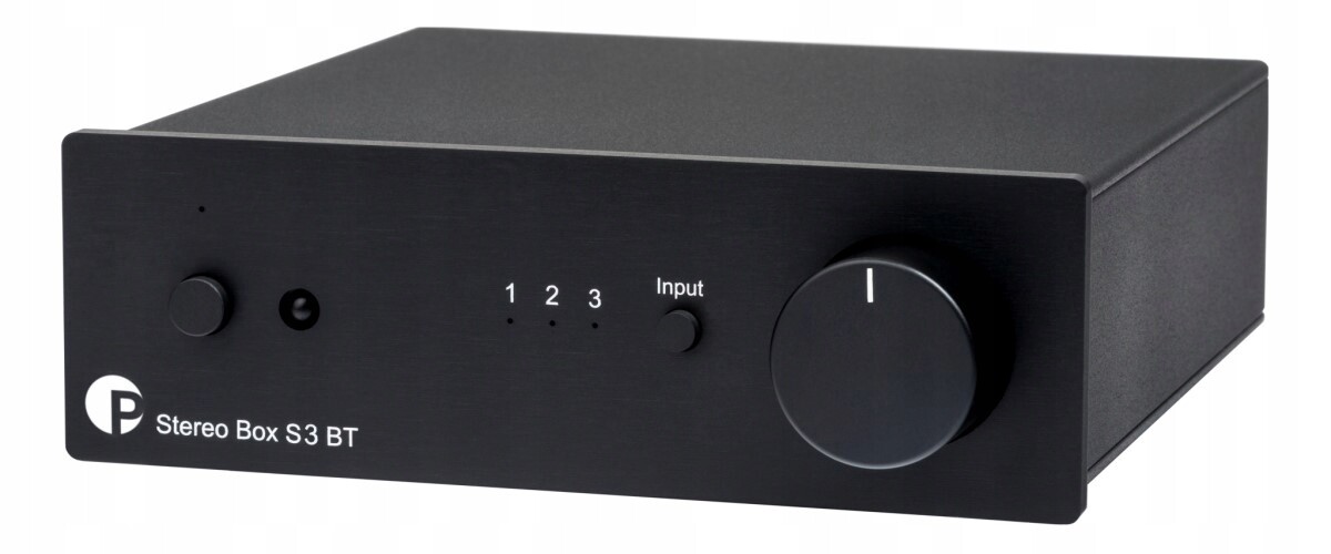 Pro-ject Stereo Box S3 Bt, Integrovaný Stereo Zesilovač S Bluetooth, Černý
