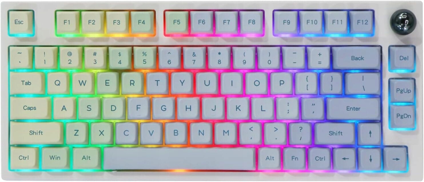 Epomaker Monet TH80 Pro Mechanická herní klávesnice s Rgb osvětlením