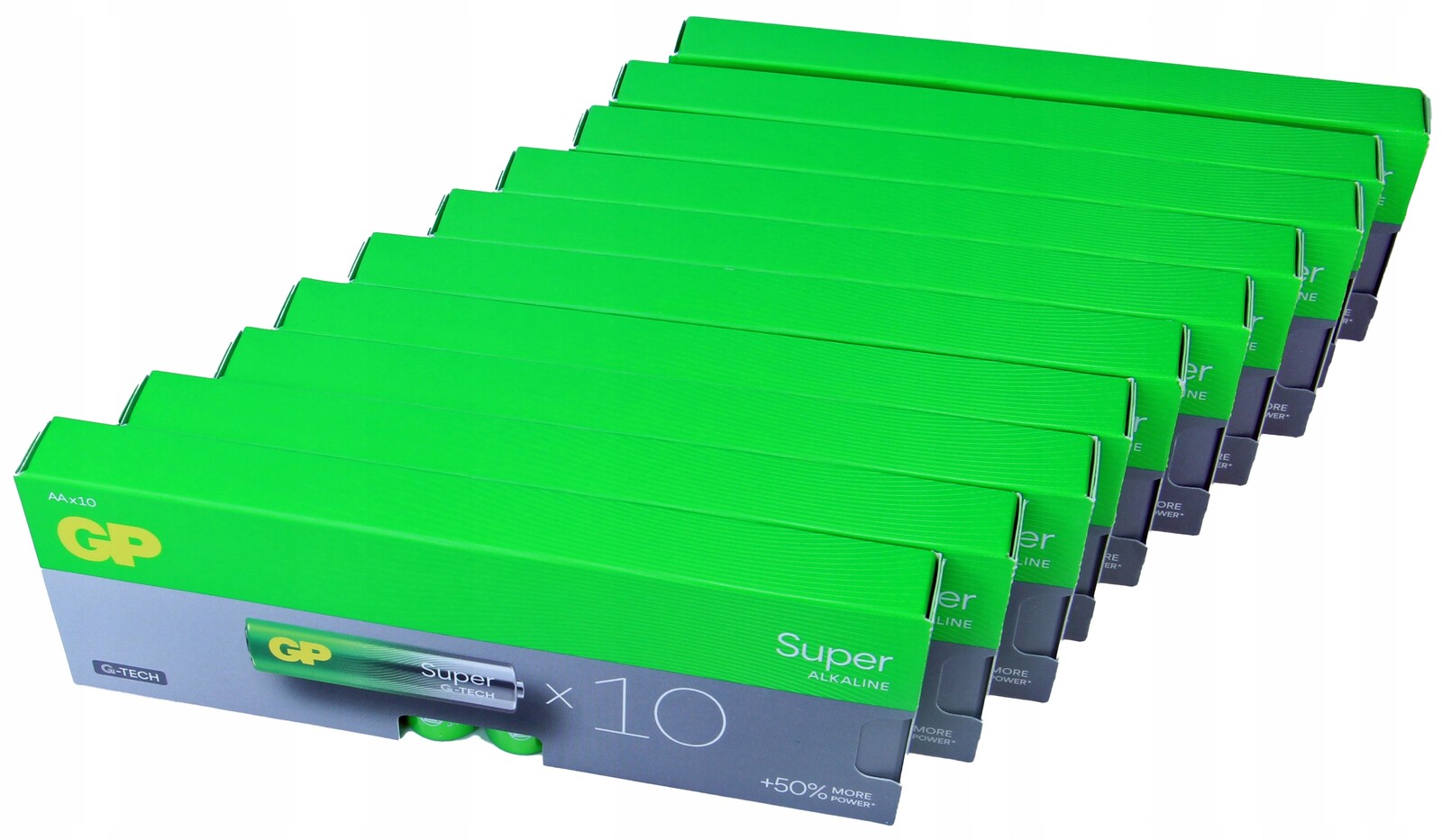 100 x baterie LR6 Gp G-tech Aa MN1500 B10