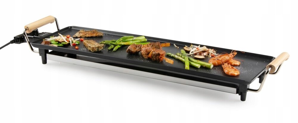 Rodinný gril Teppanyaki Wood Look Domo DO8312TP