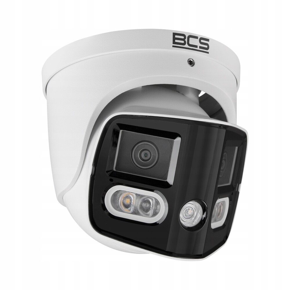 Ip kamera 8Mpx BCS-L-PEIP2X4FCR2L2-Ai1 2x2.8 mm, Panorama 180°, NightColor