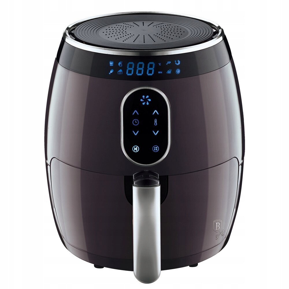 Fritéza bez tuku Air Fryer BerlingerHaus BH-9169 Šedá