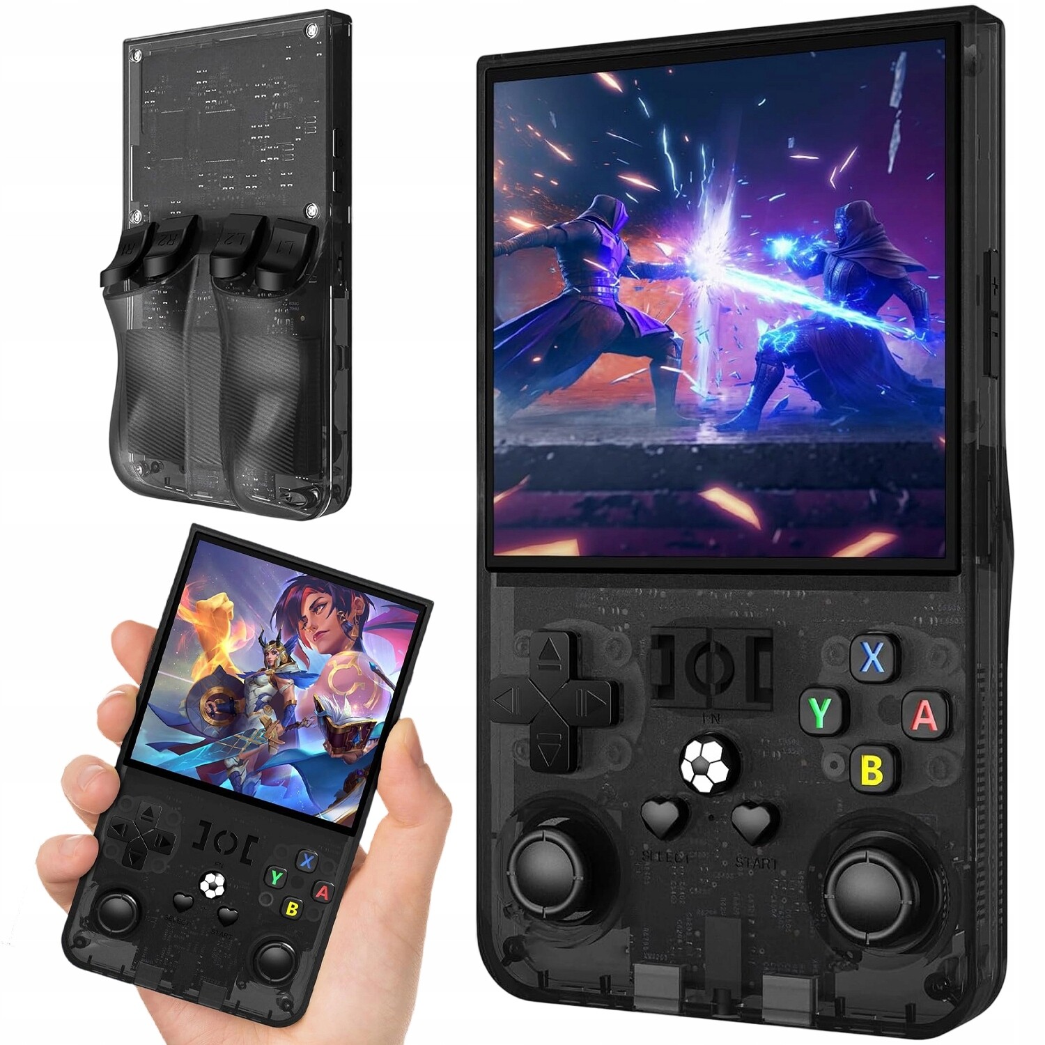 Konzola R36MAX Retro 4000MAH Pro Hry 18 000 Vybraných Klasických A Skvělých