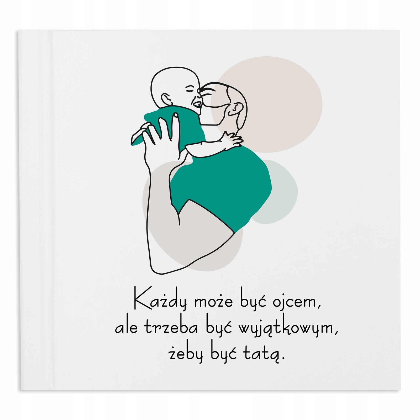 Modré album na fotky pro tatínka Den otců