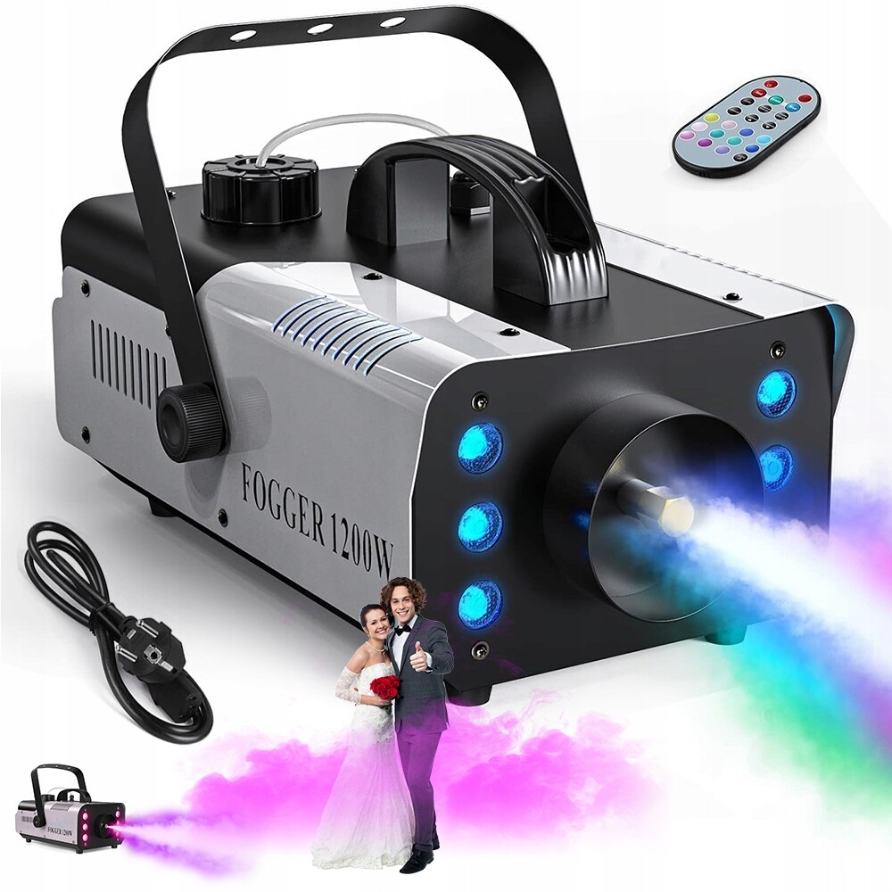 Led Vyvíječ Pro Generátory Kouře Bezdrátové Dálkové Ovládání 1 L 1200 W