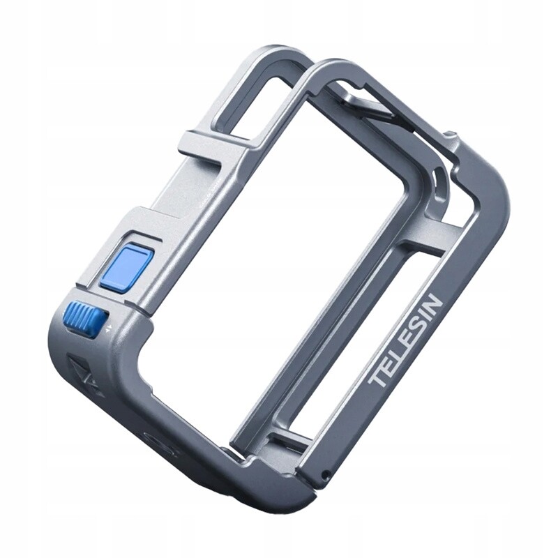 Kovové pouzdro Telesin pro sportovní kameru Dji Osmo Action 5, modré