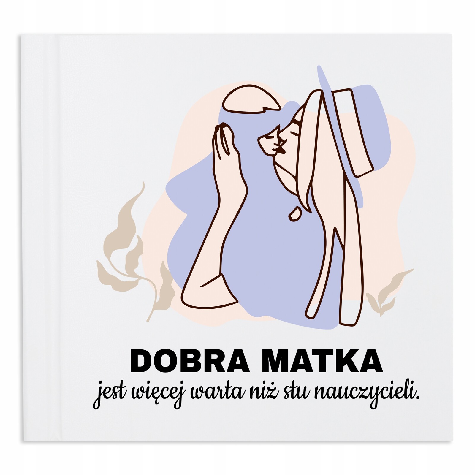 Modrý album na fotografie pro maminku Den Matek