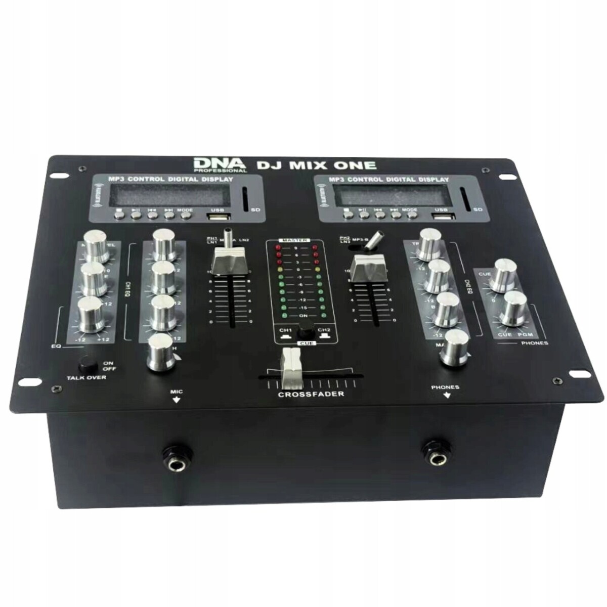 Dna Dj MIX One analogový stereo Bluetooth mixážní pult Usb Sd crossfader MP3