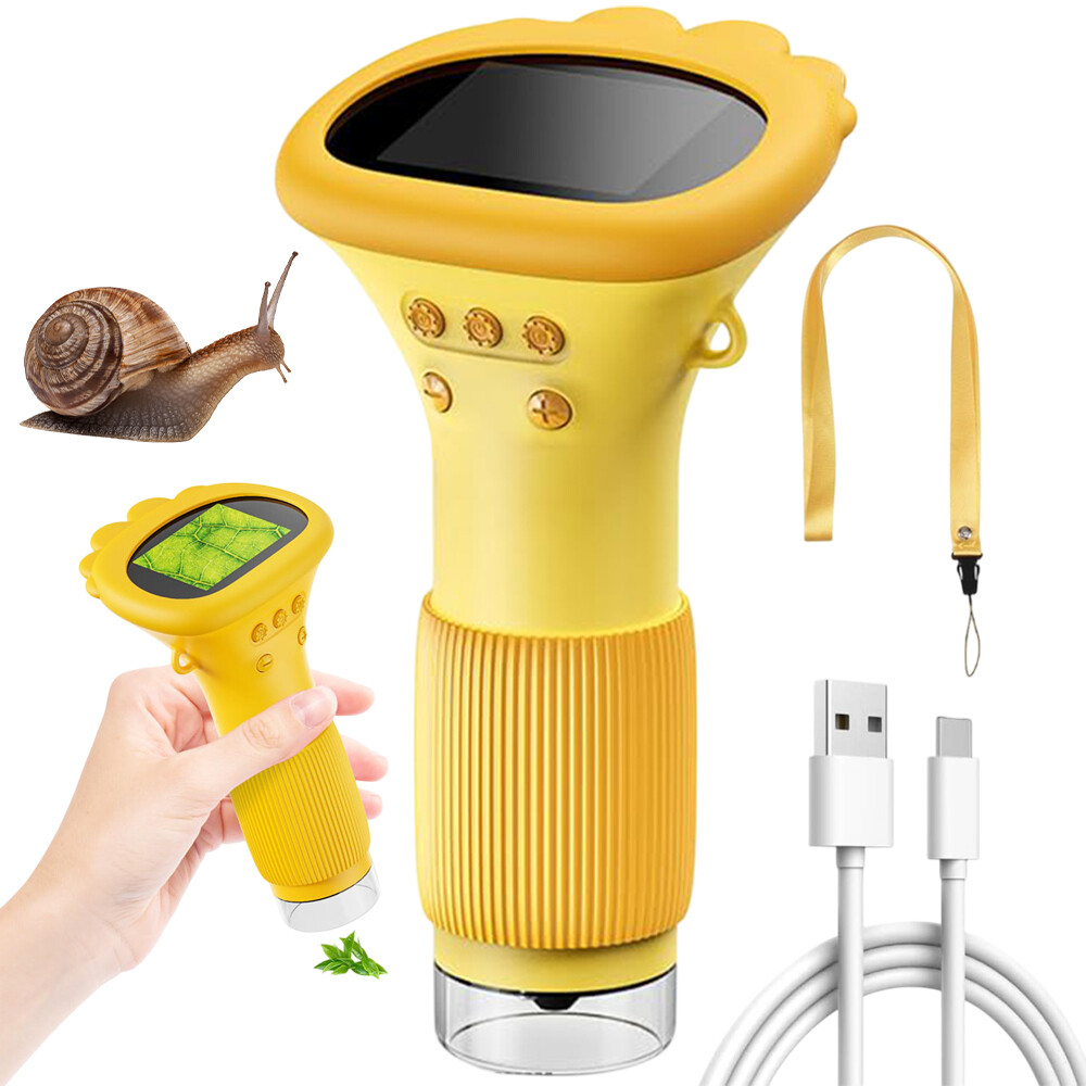 Mikroskop 1000X Vzdělávací Vědecký Digitální Dárek Pro Dítě S Přiblížením