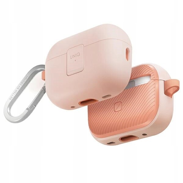 Uniq pouzdro Clyde Lock Case pro AirPods Pro 2 (2022/2023) pudrově růžové/ligové