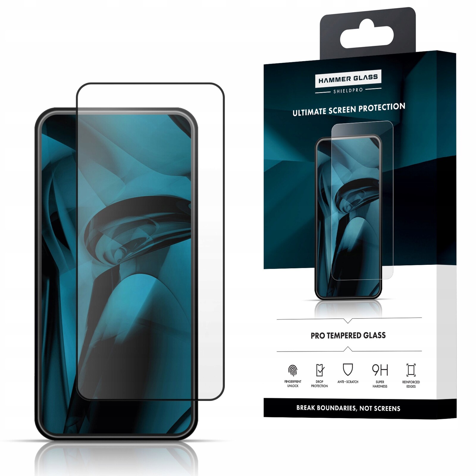 Hammer Glass – Tvrzené sklo ShieldPro pro iPhone 15 Pro