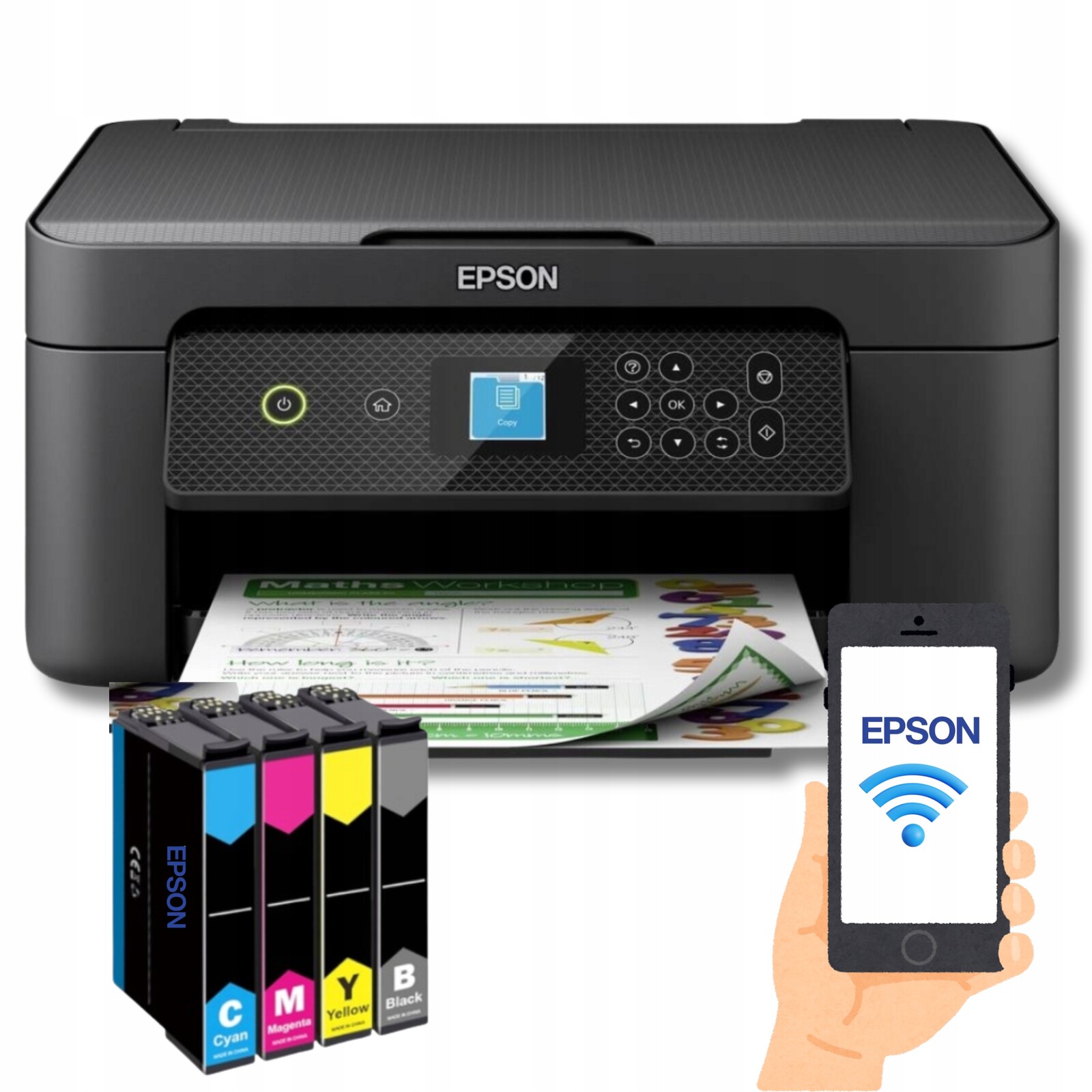 Inkoustová multifunkční tiskárna Epson Xp Scan Wifi Startovací Inkoust