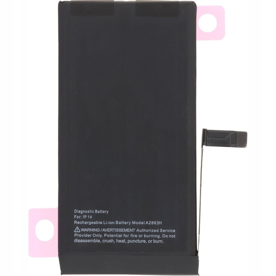 Programovatelná baterie pro iPhone 14 3279 mAh bez komunikace lepidlo