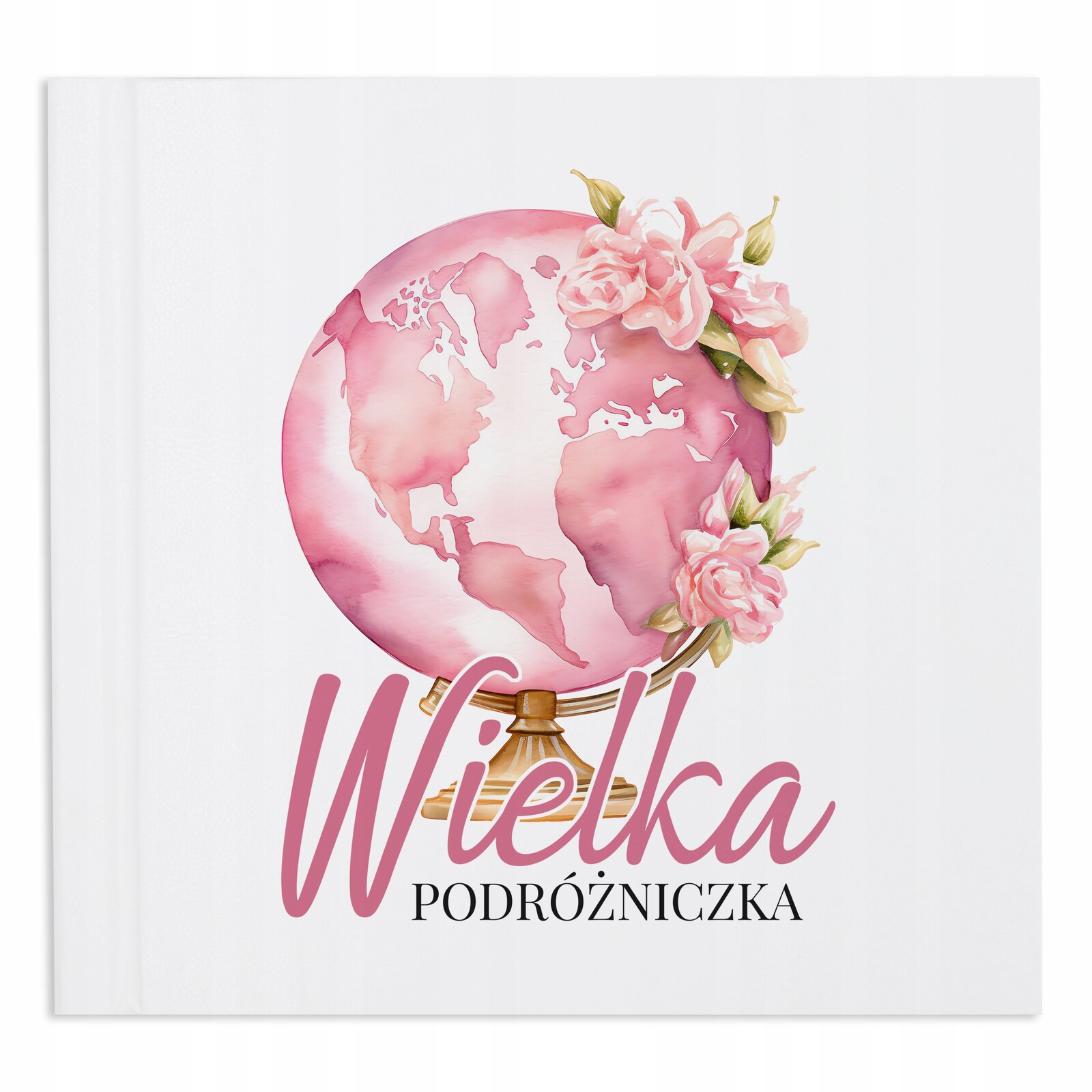 Růžový Album Na Fotografie Na Dárek Narozeniny Velká Cestovatelka Vzory
