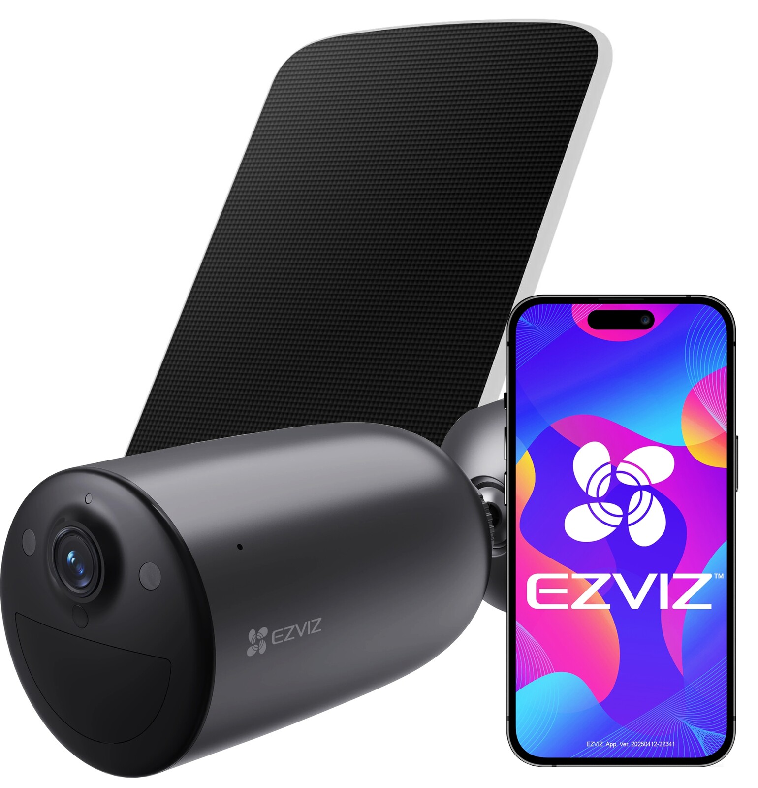 WiFi solární kamera Ezviz EB3 na Akumulátor Audio solární panel