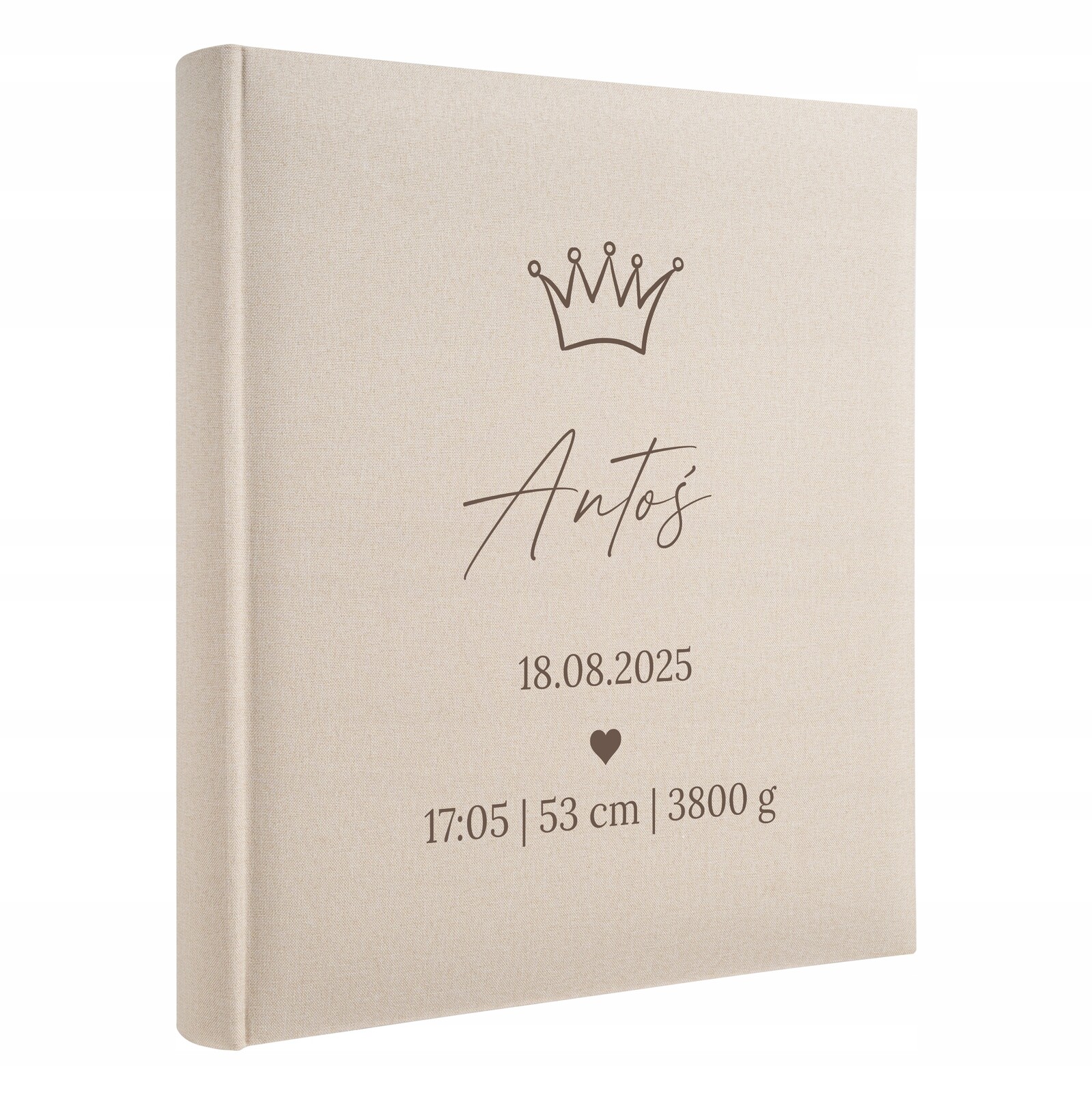 Dětské album Metrička na vlepované fotografie 100 stran Personalizované