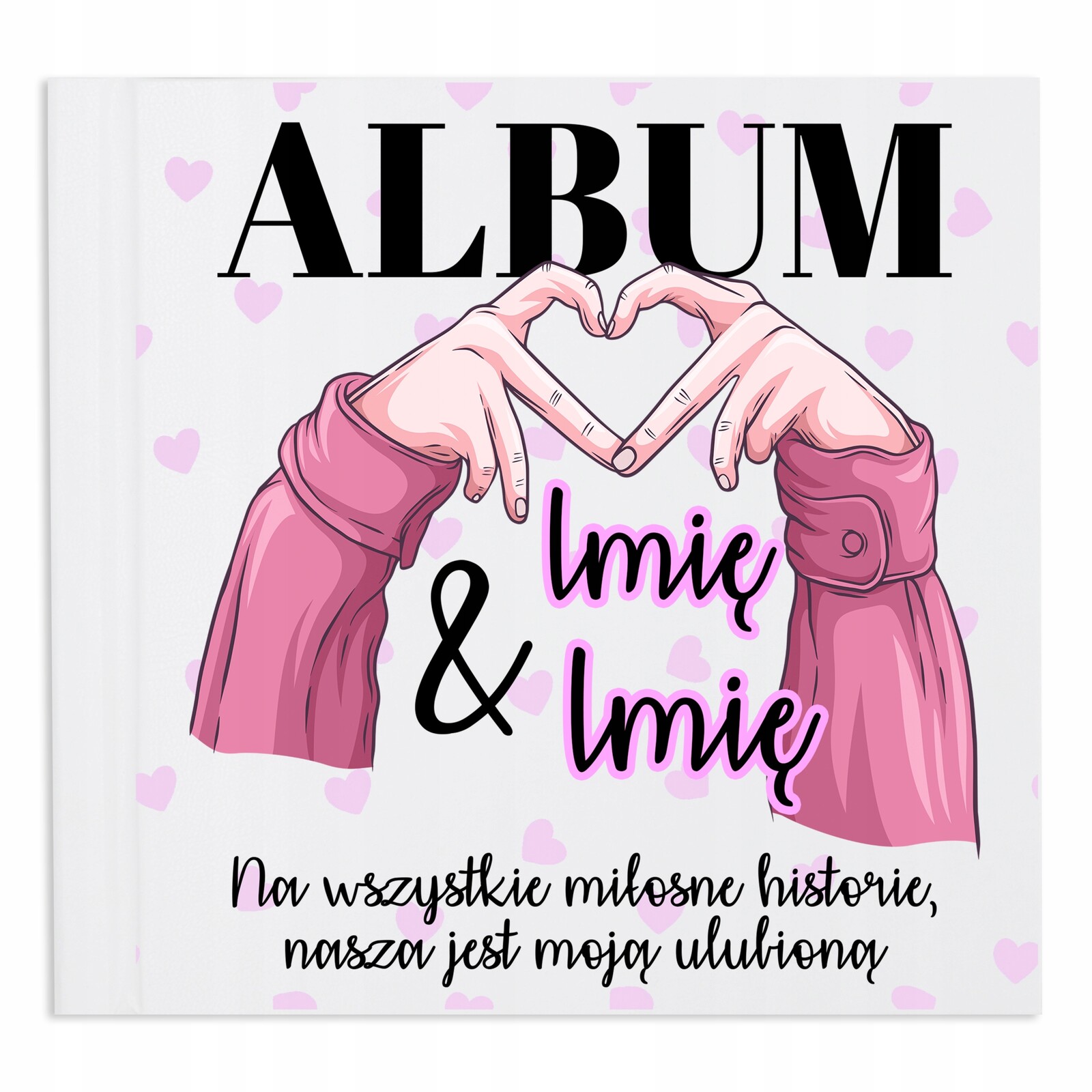 Album na fotografie Dárek Milostná Historie Jméno Vz