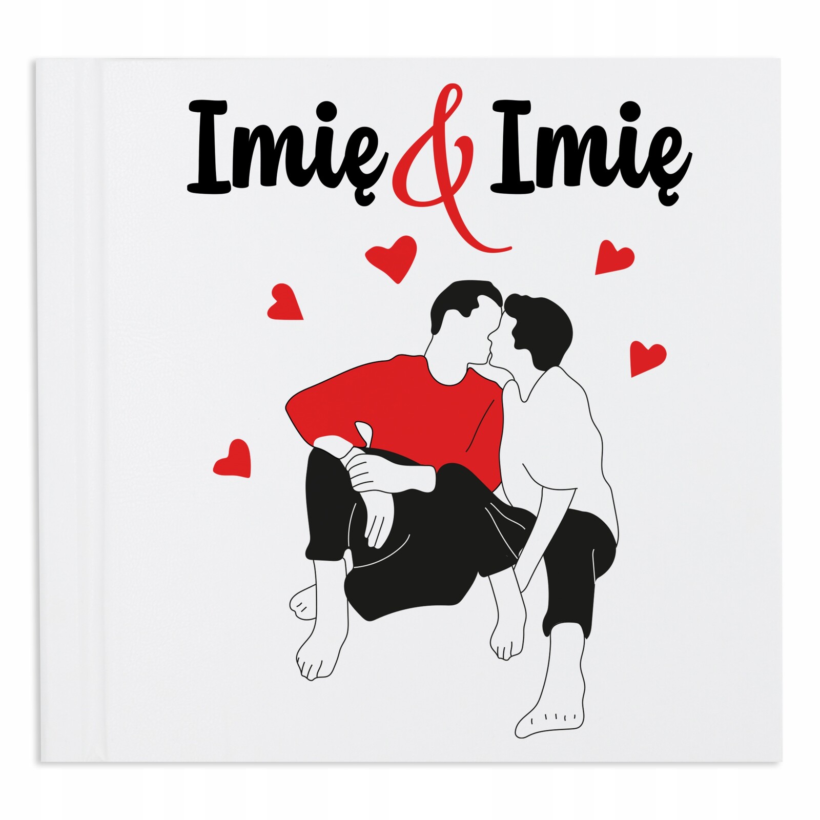 Bílý Album Dárek k Valentýnu Výročí Od Přítele Pro Přítele Jména