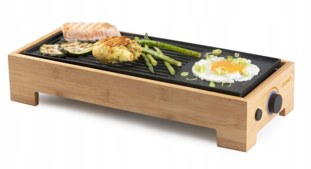 Stolní elektrický gril Plancha Bamboo Style Domo DO9270G