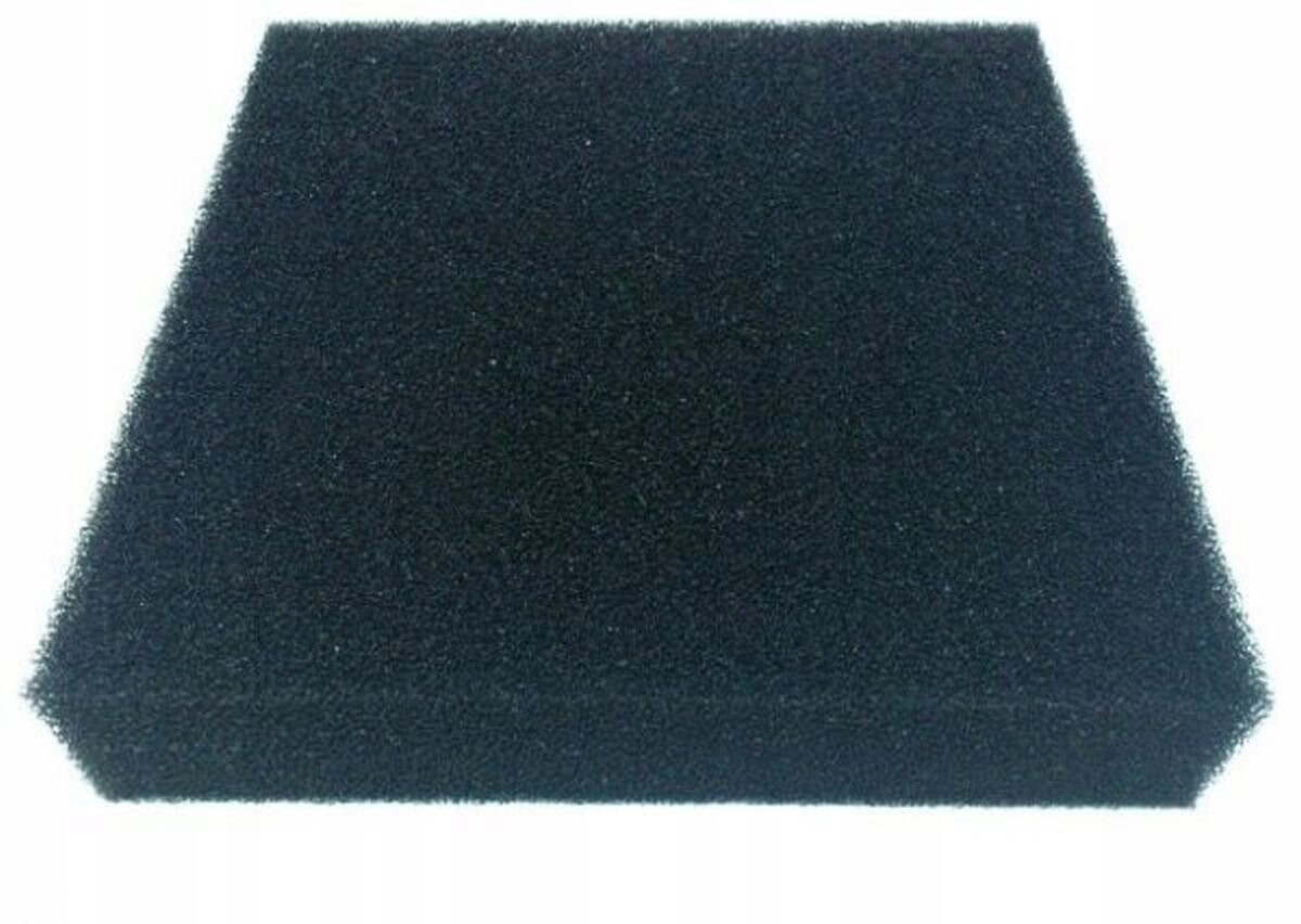 Houbička Filtrační Podložka Do Filtru 35X30X10CM 20PPI Střední Černá