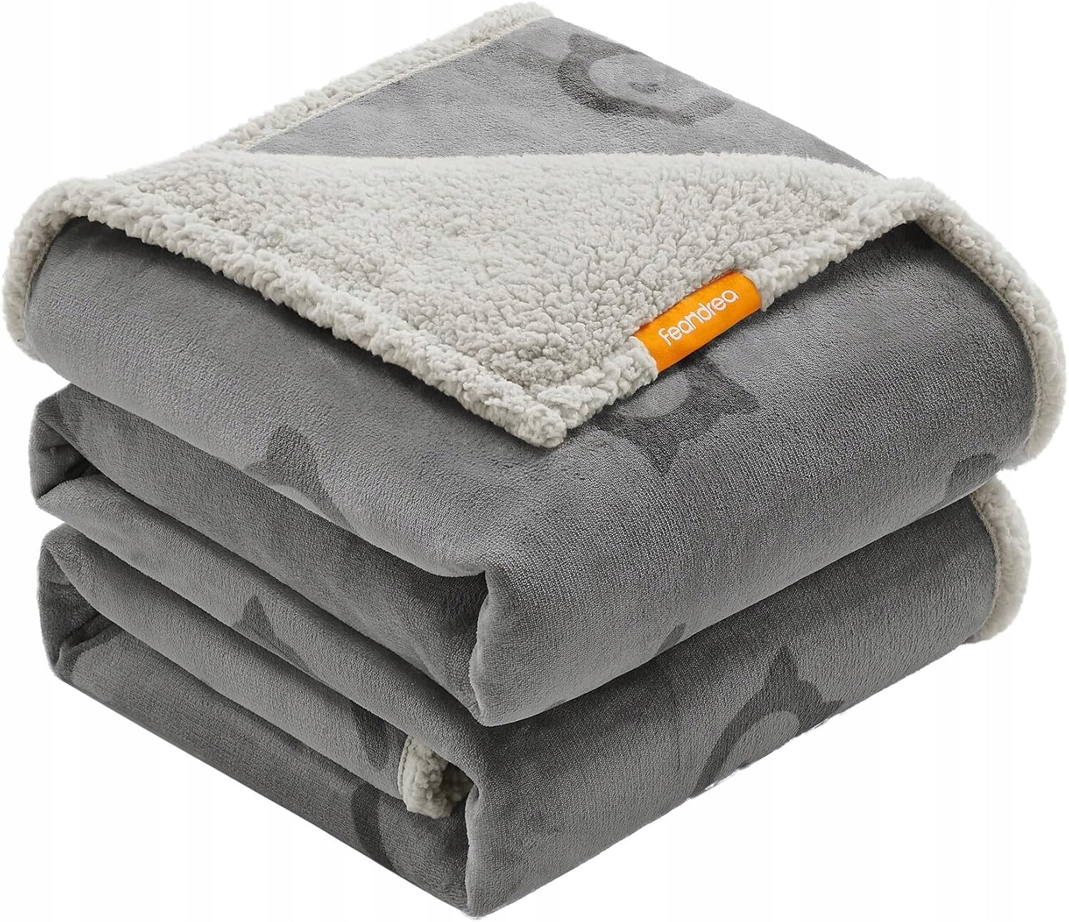 Feandrea deka pro psa šedá 203 cm x 229 cm