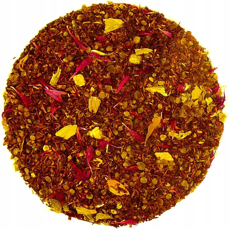 Ovocně bylinný čaj Včelí Poklady květový pyl Rooibos 500 g