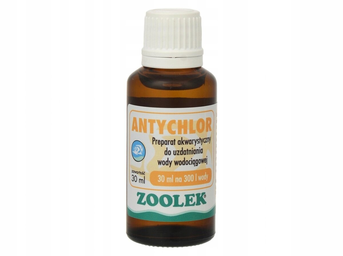 Zoolek Antichlor 1000 ML Čistič Kohoutkové Vody Neutralizuje Chlór