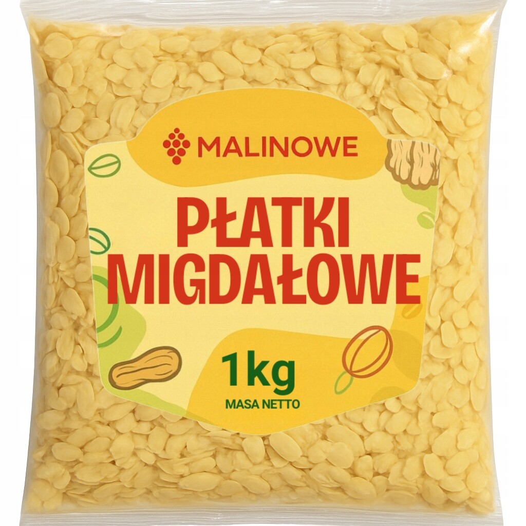 Madlové Plátky 1 kg Mandle Plátky Přírodní Kvalita Premium