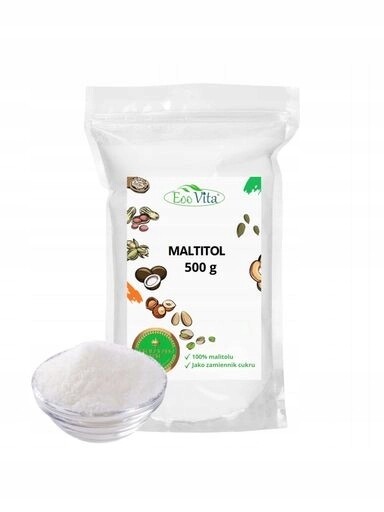 4x Maltitol Sladidlo v prášku Zdravá náhrada cukru na dietěPřírodní 500 g