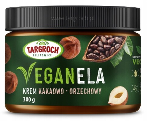 2x Targroch Kakaový ořechový krém VeganEla 300 g Targroch