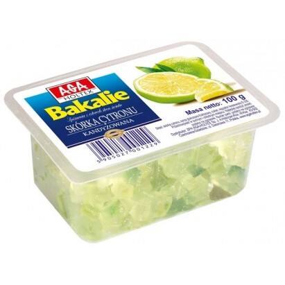 8x Aga Holtex Citronová kůra 100 g Bakalie