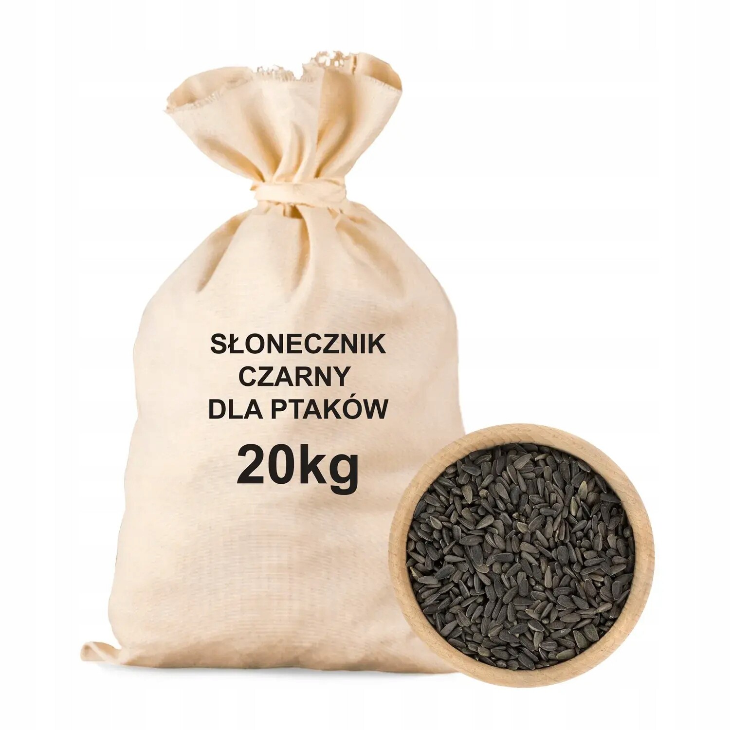 Slunečnice Černá Pro Ptáky 20kg Zrnka krmivo