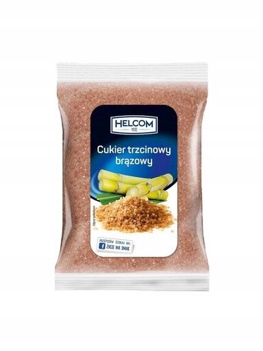 4x Helcom Cukr třtinově hnědý 1 kg