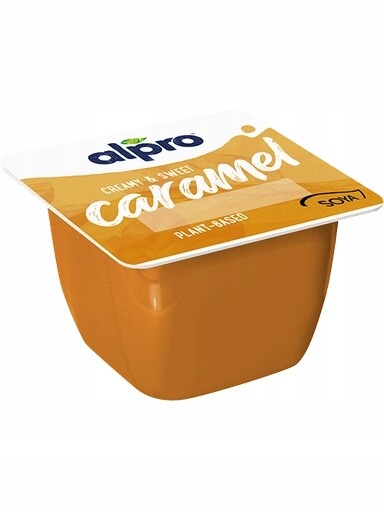9 x Alpro sójový dezert s karamelovou příchutí 125 ml